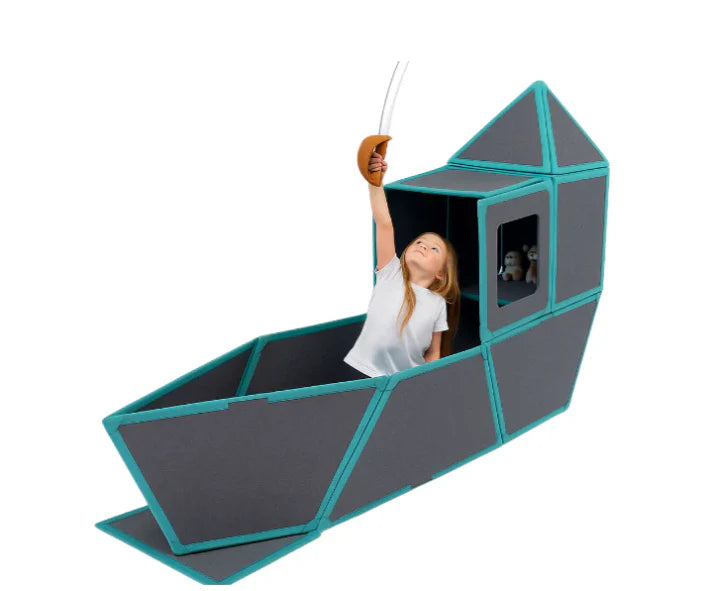 Blocksdejuego® – Set de 54 bloques magnéticos