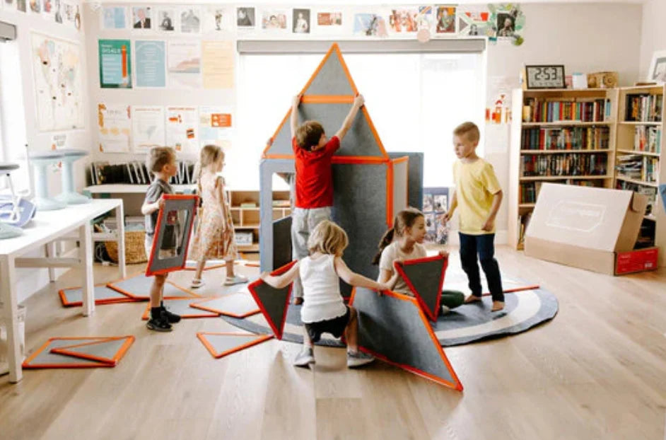 Blocksdejuego® – Set de 54 bloques magnéticos